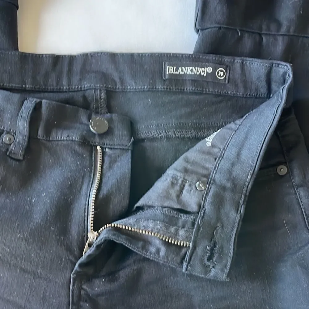 Blank NYC Black Bell Bottom Stretch Jeans, 29 - Picture 5 of 5